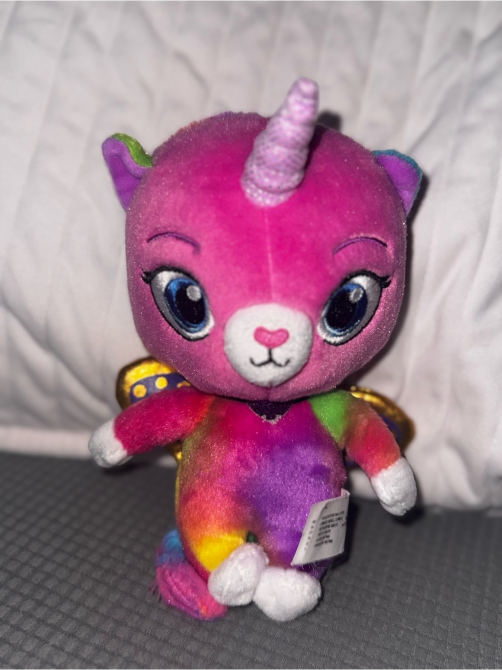 Rainbow Butterfly Unicorn Kitty Felicity plush